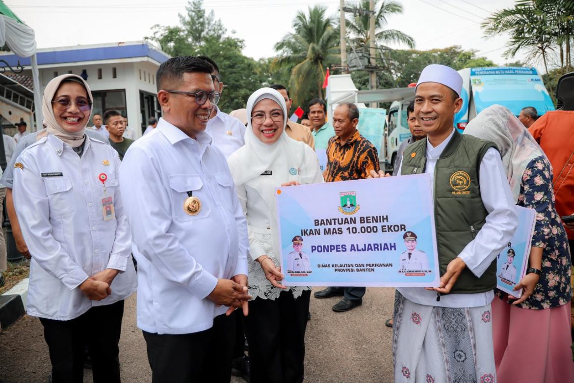 Gubernur Banten Andra Soni Buka Program Banten Makmur Melalui Sektor Kelautan dan Perikanan