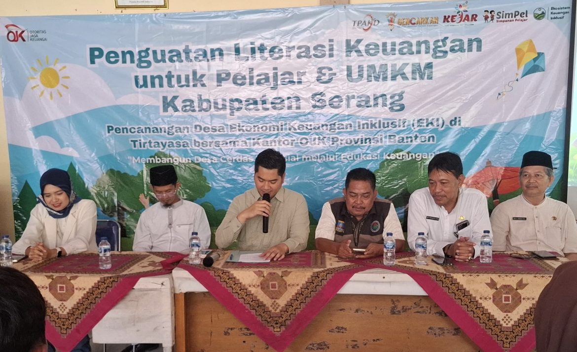 OJK dan Pemkab Serang Beri Edukasi Literasi Keuangan bagi Pelajar SD-SMP