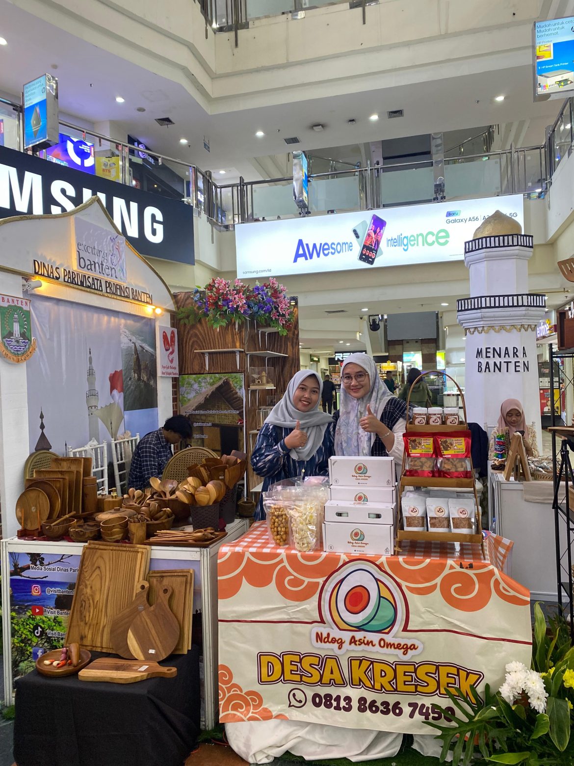Hasil Kerajinan Banten Bersaing Dalam Pameran Jakarta Kreatif Expo di Mall Ambasador