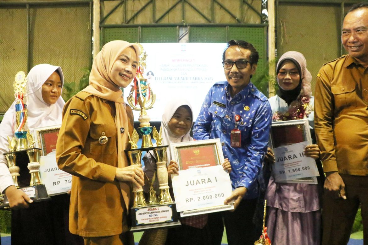 Tingkatkan Literasi, Bupati Serang Bangun SDM sampai Infrastruktur Modern dan Terintegrasi