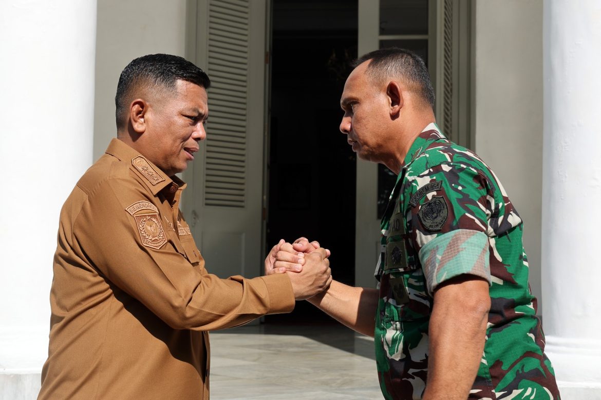 Gubernur Banten Andra Soni Terima Kunjungan Danrem 064/Maulana Yusuf
