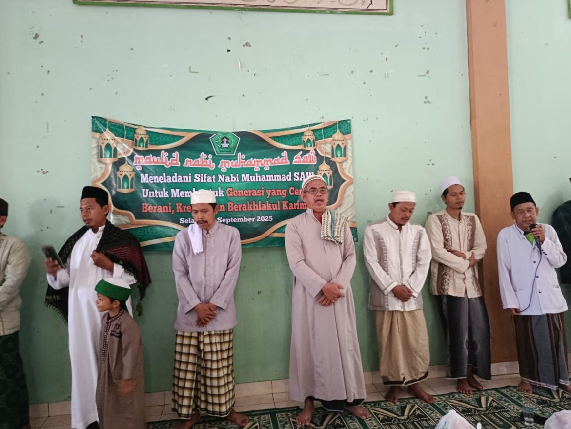 Pondok Pesantren Ar-Ridho Peringati Maulid Nabi Muhammad SAW, Pererat Sinergi dengan Masyarakat
