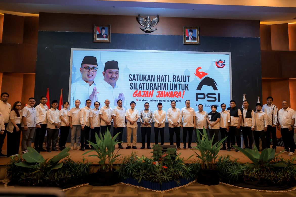 Gubernur Andra Soni Sampaikan Capaian Program Pemprov Banten di Hadapan Kader PSI