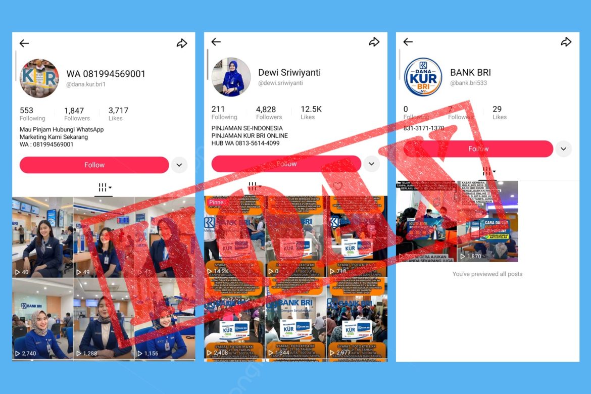 Awas Penipuan! BRI Tegaskan Pengajuan KUR Tidak Pernah Ditawarkan Lewat Online
