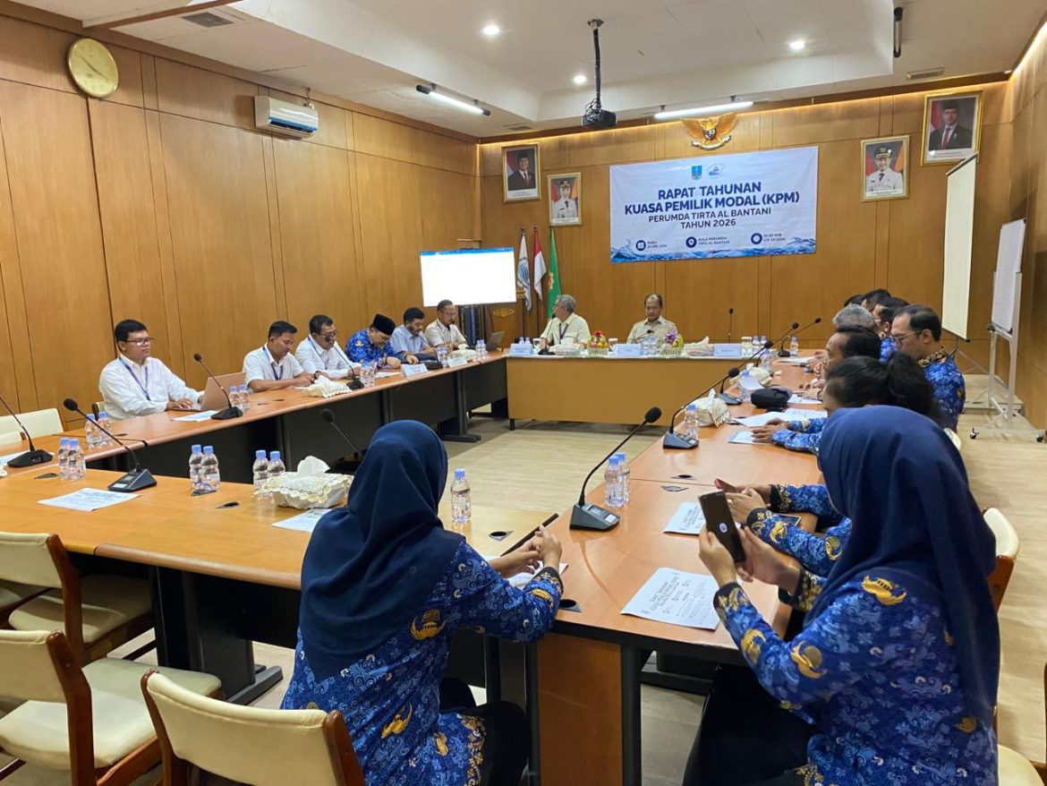 Perumda Tirta Al Bantani Bakal Bentuk Anak Perusahaan Kelola Air Minum Kemasan