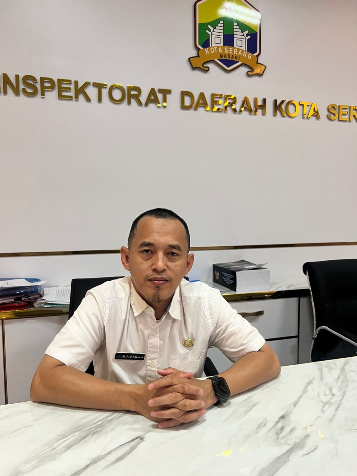 Havid SIp, MSi, CGRA Pegawai Enspektorat Kota Serang Aktif Mengikuti Pramuka