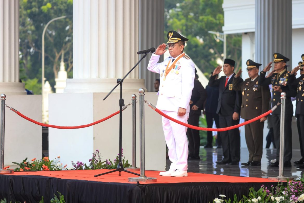 Gubernur Andra Soni Ajak Perkuat Komitmen Kebangsaan di Peringatan Hari Lahir Pancasila