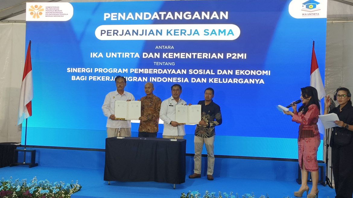 Kementerian P2MI Gandeng IKA Untirta Siapkan SDM-Modal Usaha untuk Pekerja Migran