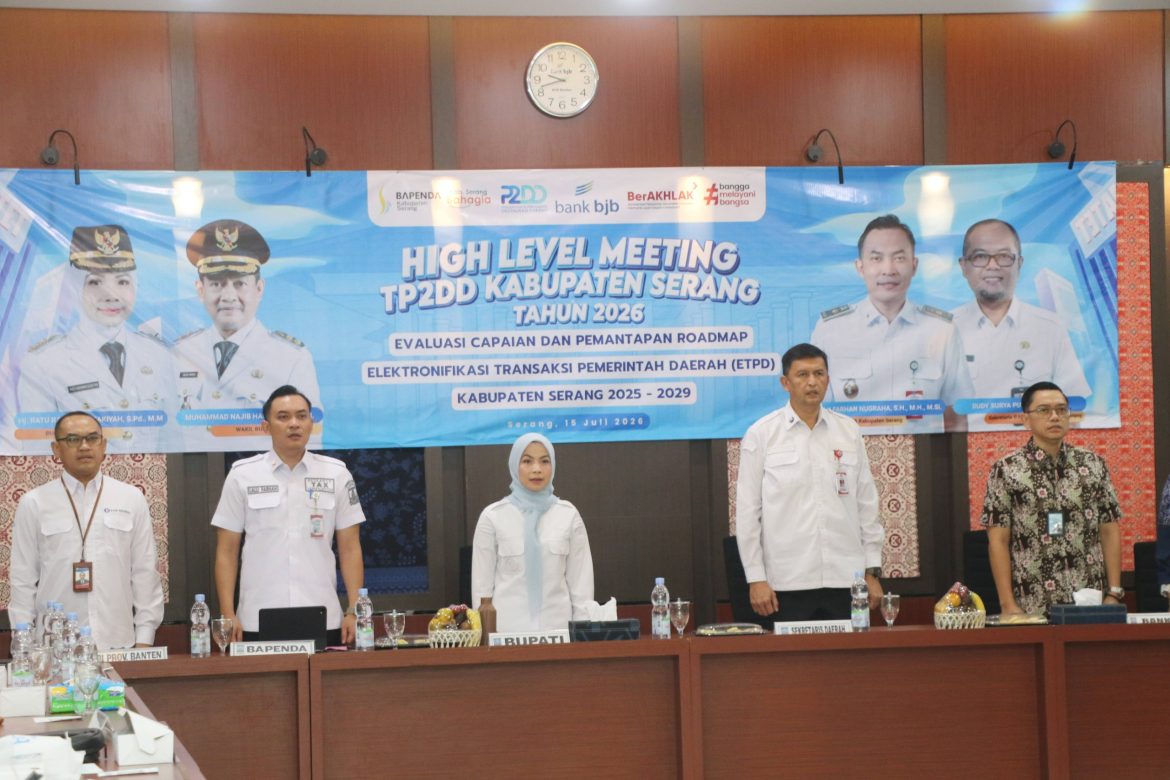 Buka Tim TP2DD, Bupati Serang Tekankan Fokus pada Peningkatan PAD