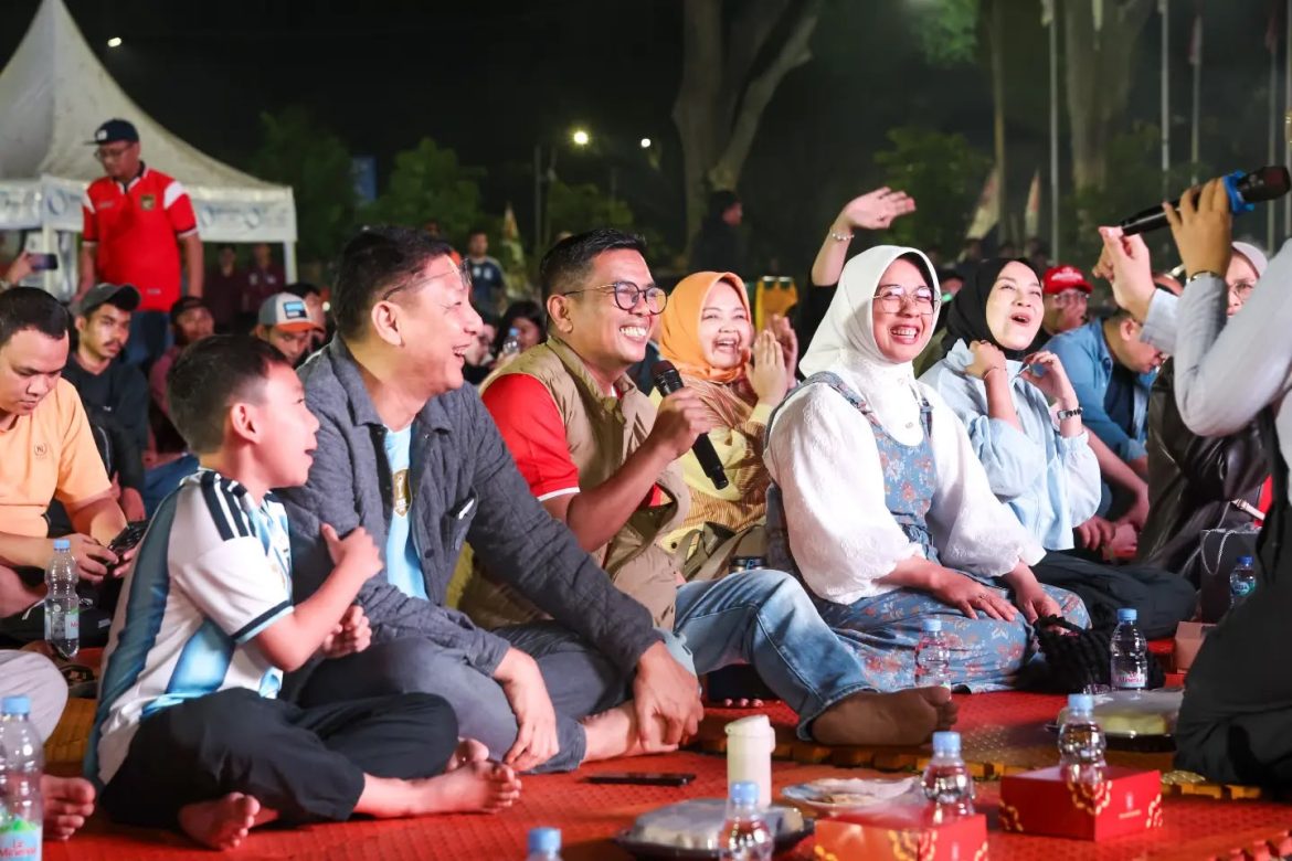 Gubernur Andra Soni Gelar Nobar Final Piala Dunia 2026 Di Halaman Pendopo Provinsi Banten
