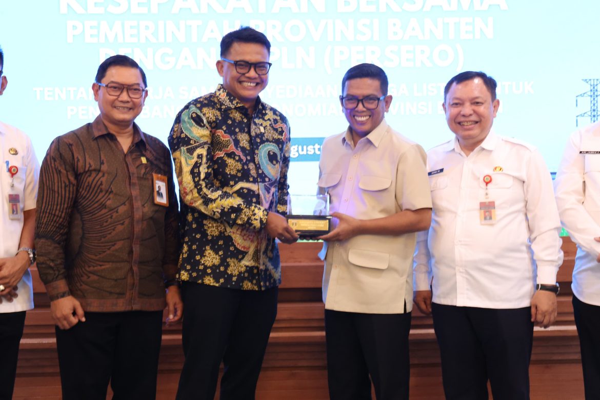 Gubernur Banten Andra Soni dan PLN Perkuat Sinergi Pasokan Listrik untuk Dukung Investasi