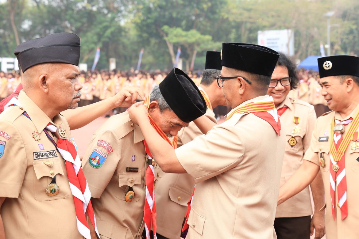 Gubernur Banten Andra Soni Gerakan Pramuka Wadah Strategis Pembentukan Karakter Generasi Bangsa