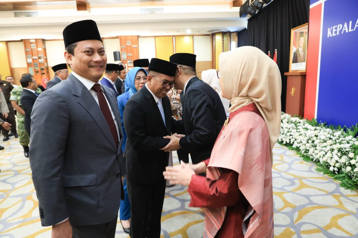 Gubernur Banten Andra Soni  Menghadiri Pengukuhan Kepala Perwakilan Bank Indonesia (BI) Provinsi Banten
