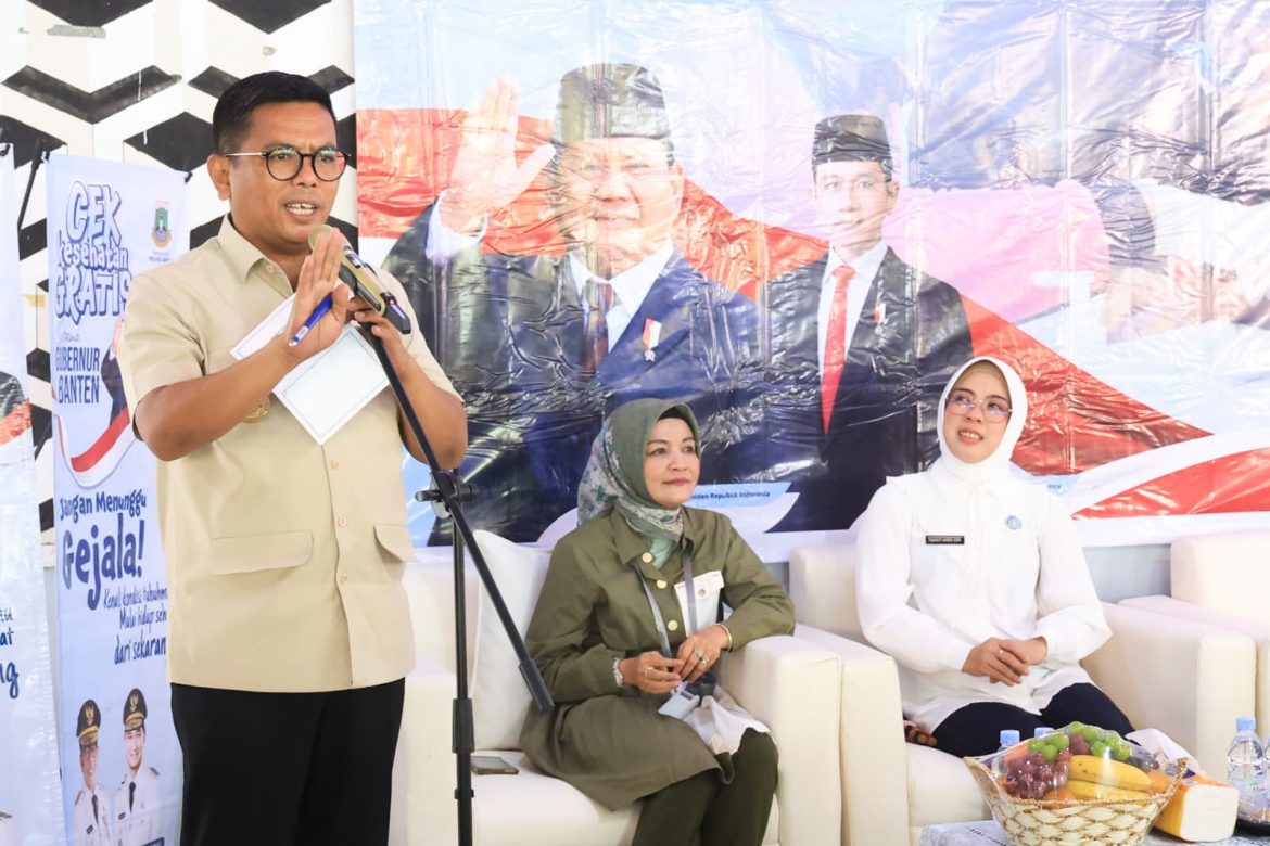 Gubernur Banten Andra Soni Perkirakan Delapan Juta Warga Ikuti Program Cek Kesehatan Gratis