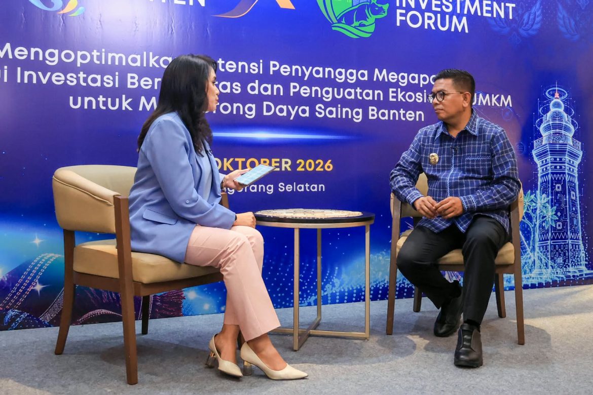 Masuk Lima Besar Nasional, Banten Terus Perkuat Iklim Investasi yang Ramah dan Pro-Rakyat