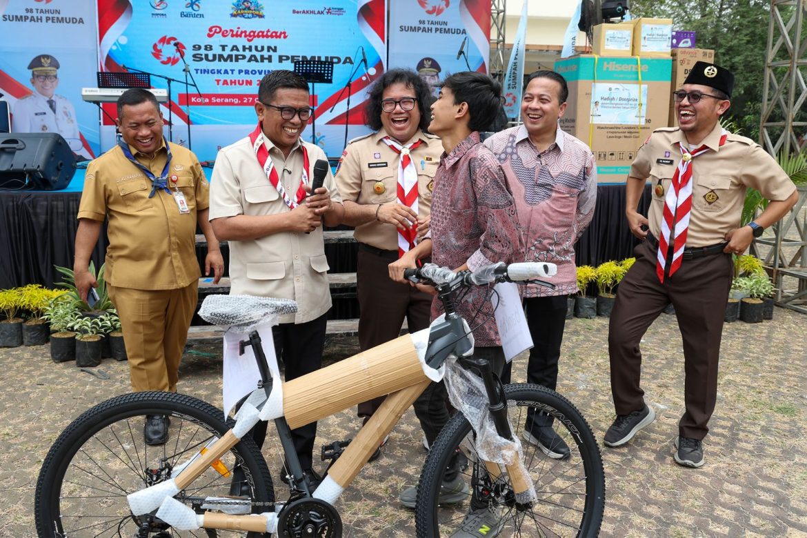Peringati Sumpah Pemuda ke-98, Gubernur Banten Buka Ruang Inovasi Seluas-luasnya bagi Generasi Muda
