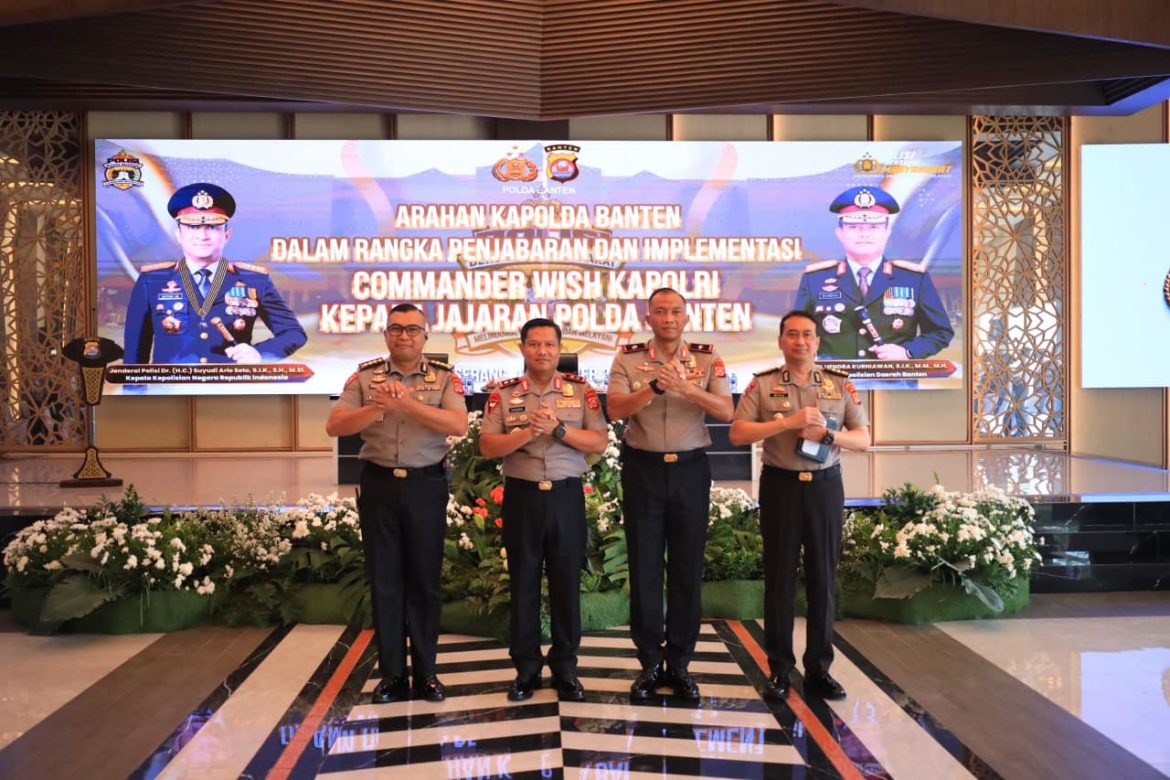 Kapolda Banten Bagikan Nomor Pribadi Untuk Kepentingan Pelaporan Masyarakat